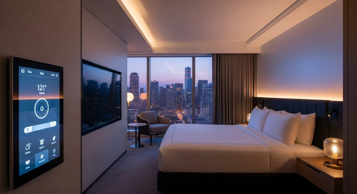 Smart Room Standards for 5-Star Hotels in KSA