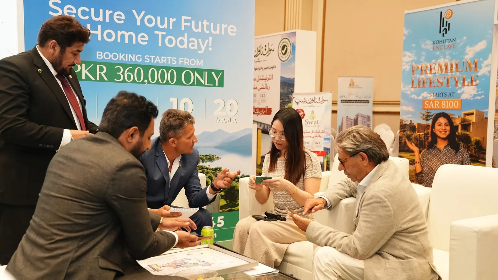 Productive discussions with exhibitors and investors on Day 2 of PIPEX Riyadh